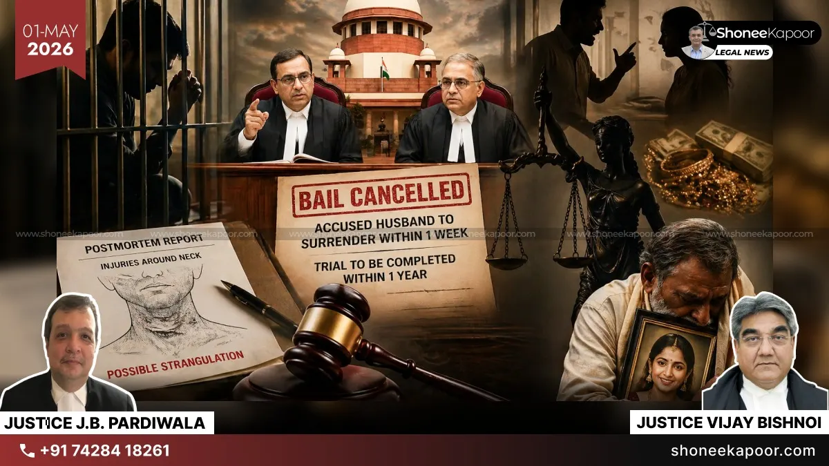 “What’s Wrong With Allahabad High Court?”: Supreme Court Sets Aside Bail In Dowry Death Case, Flags Failure To Apply Section 113B Presumption And Ignore Prima Facie Evidence