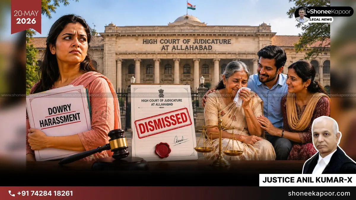 Dowry Harassment Case | “Common Practice To Implicate Husband’s Family”: Allahabad High Court Dismisses Wife’s Plea Against In-Laws Over “Bald And Omnibus” Allegations