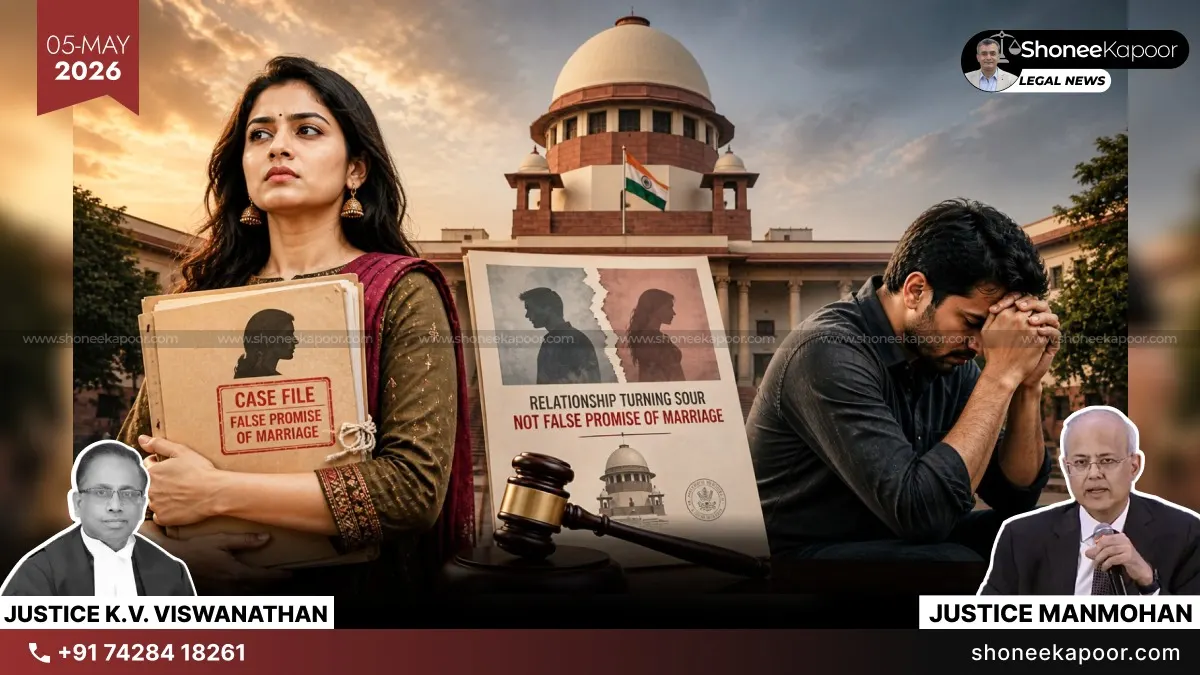 False Marriage Promise Rape Case | “Relationship Consensual For Years, Then Criminal After Breakup?”: Supreme Court Quashes Case And Frees Man
