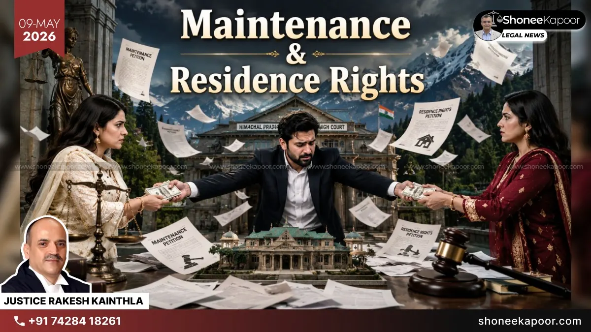 Husband Living With Another Woman Still Duty-Bound To Provide Maintenance & Residence Rights To Wife: Himachal Pradesh High Court