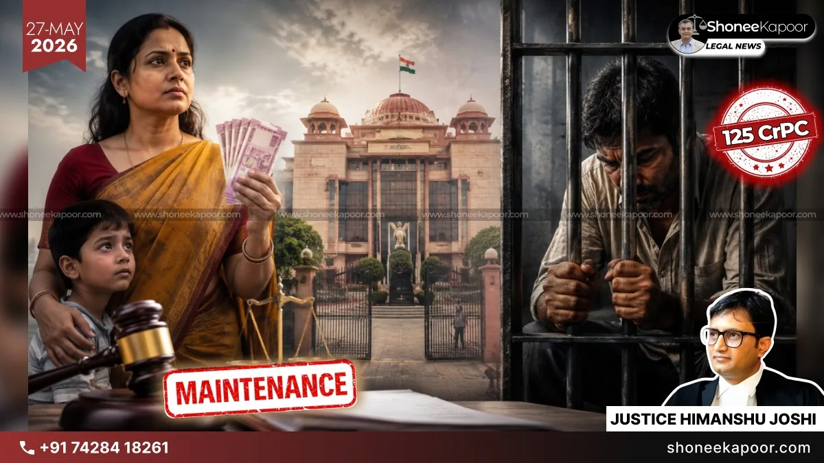 S.125 CrPC | Maintenance Recovery Cannot Become Endless Punishment: MP High Court Orders Release Of Husband After 5 Months Jail