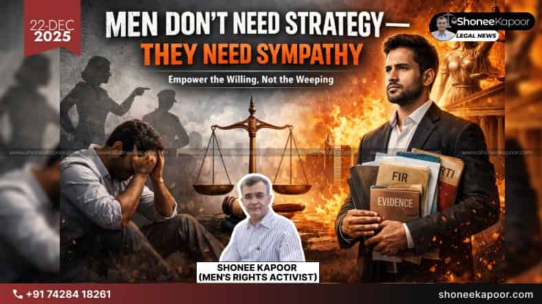 Men’s Rights Truth: Sympathy Destroys Innocent Men Trapped in False 498A and Rape Cases