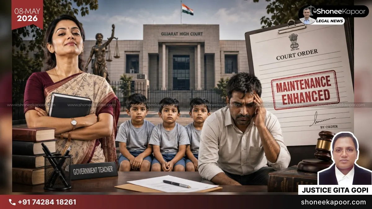 Loan EMIs, Financial Commitments Or Mother’s Higher Income Cannot Override Father’s Duty Towards Children: Gujarat High Court Enhances Maintenance For Minor Triplets