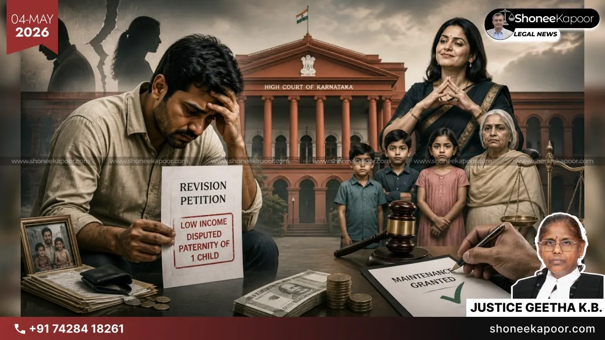Husband Maintaining Second Family Cannot Deny Maintenance To First Wife, Children And Aged Mother: Karnataka High Court Reduces Quantum But Upholds Liability