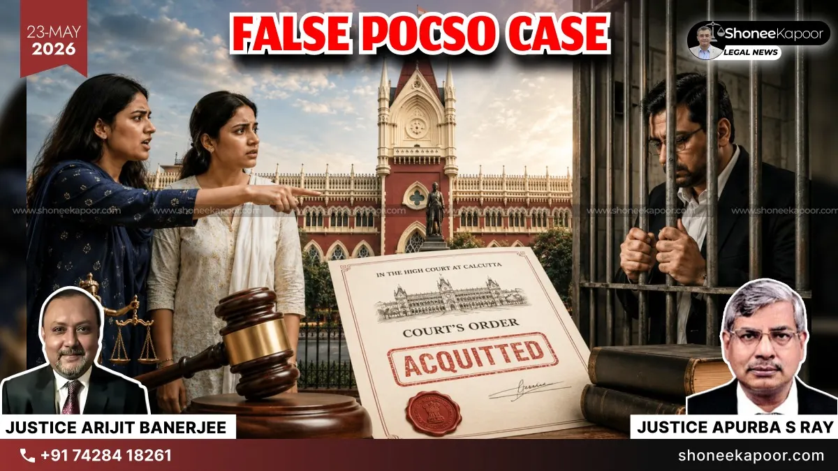 Courts Cannot Mechanically Accept Prosecution Story: Calcutta High Court Acquits Professor In POCSO Case Over Contradictions, Missing Forensic Evidence