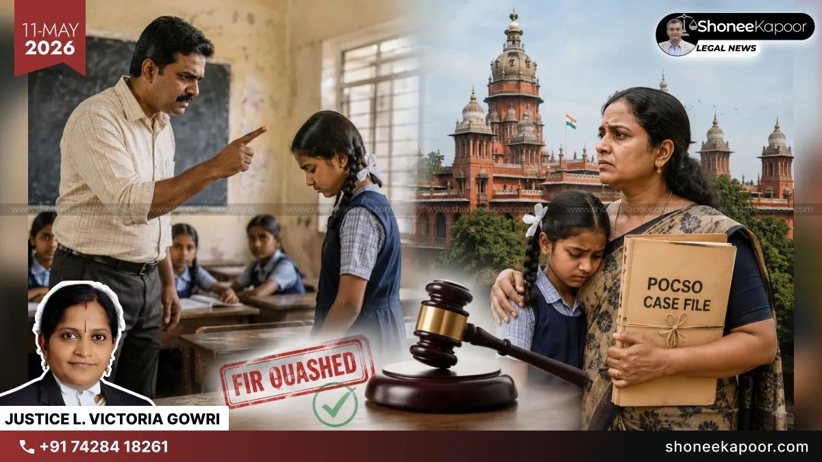 Teacher’s Disciplinary Actions Cannot Be Converted Into Crime Under POCSO Act: Madras High Court Quashes FIR, Says Exaggerated Allegations Can Damage Educational Institutions