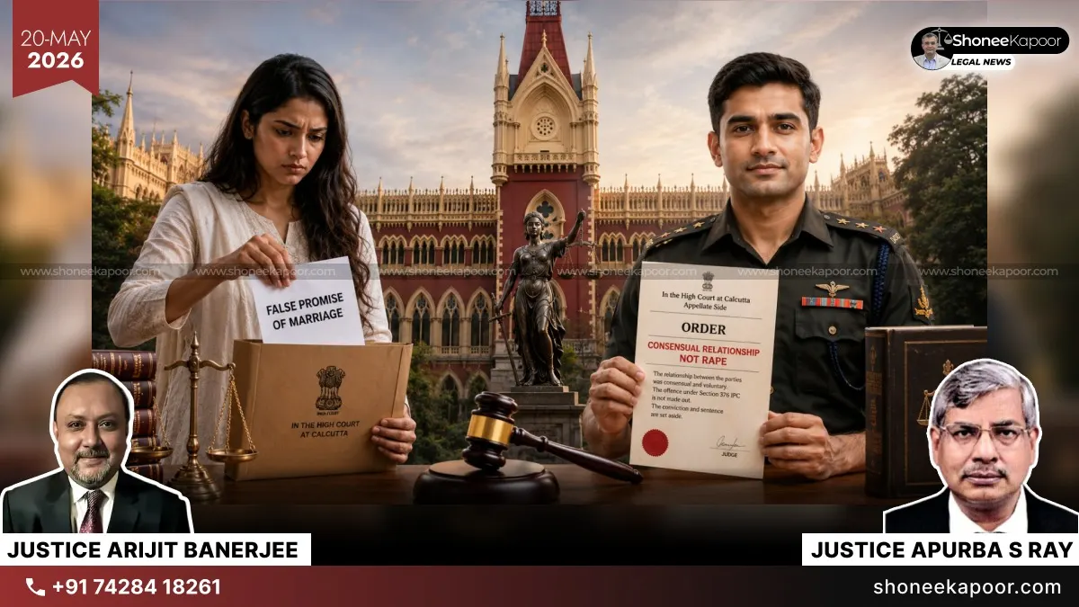 Tinder Relationship, Trips Across India, Years Of Cohabitation: Calcutta High Court Acquits Army Officer, Says Failed Promise To Marry Is Not Rape