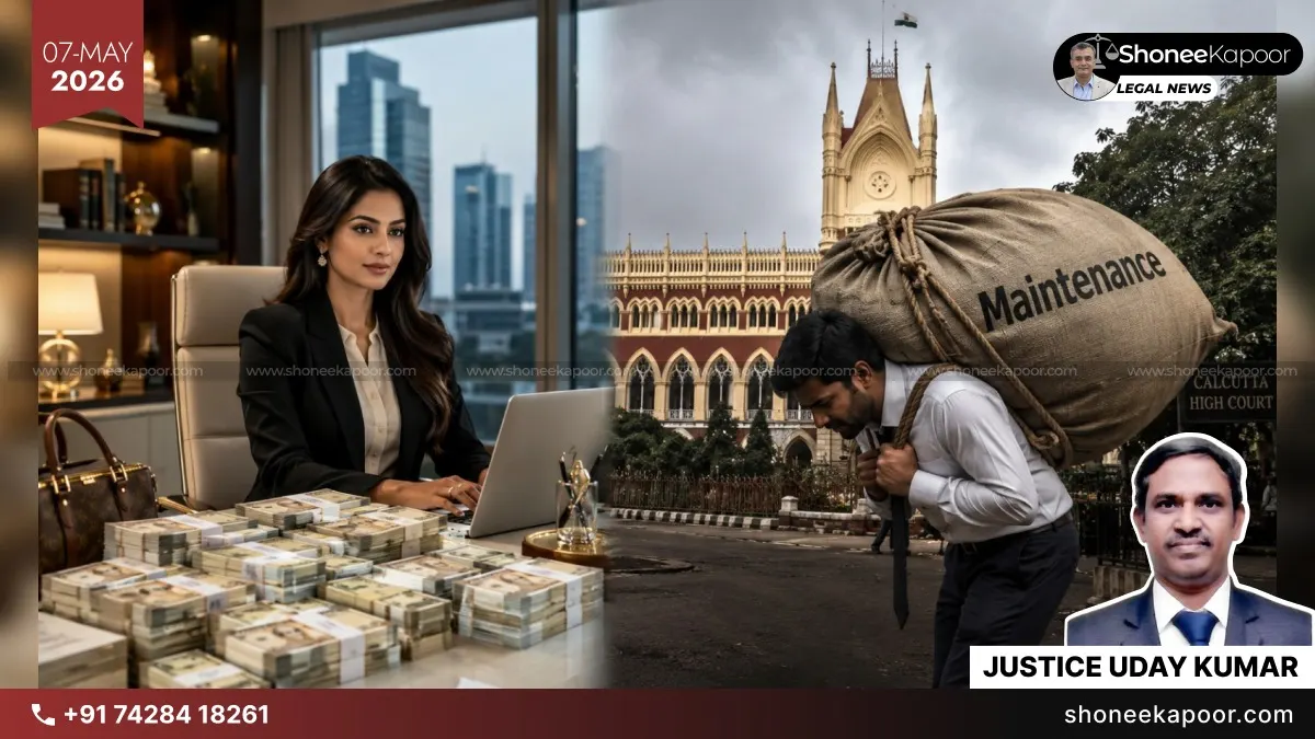 Wife’s Earning Capacity Cannot Be Ignored. Highly Qualified Woman Can’t Sit Idle And Claim Maintenance: Calcutta HC Sets Aside 12K Maintenance Order