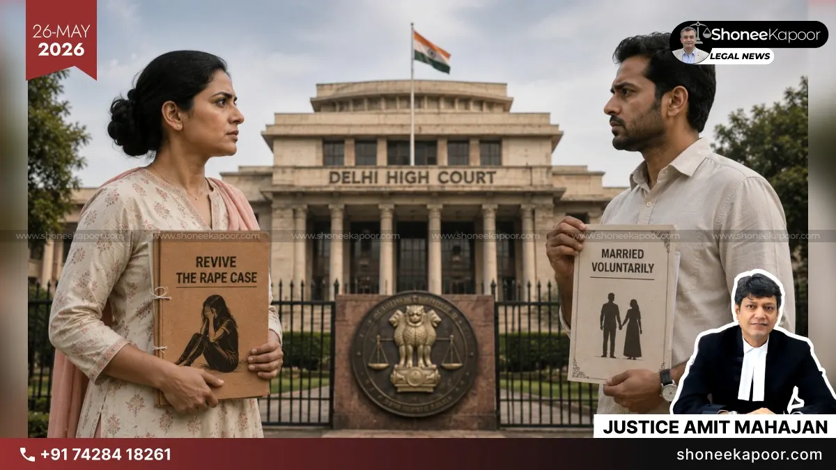Wife Cannot Seek Revival Of Quashed Rape FIR Solely Because Marriage Later Failed: Delhi High Court Says Matrimonial Disputes Cannot Reopen Settled Criminal Proceedings