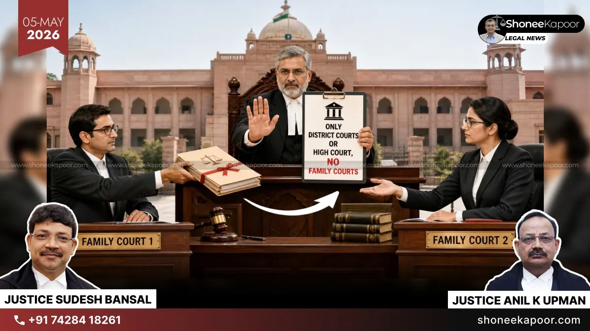 Family Courts Have No Power To Transfer Cases: Rajasthan High Court Clarifies Section 24 CPC Vests Authority Only In High Court Or District Court