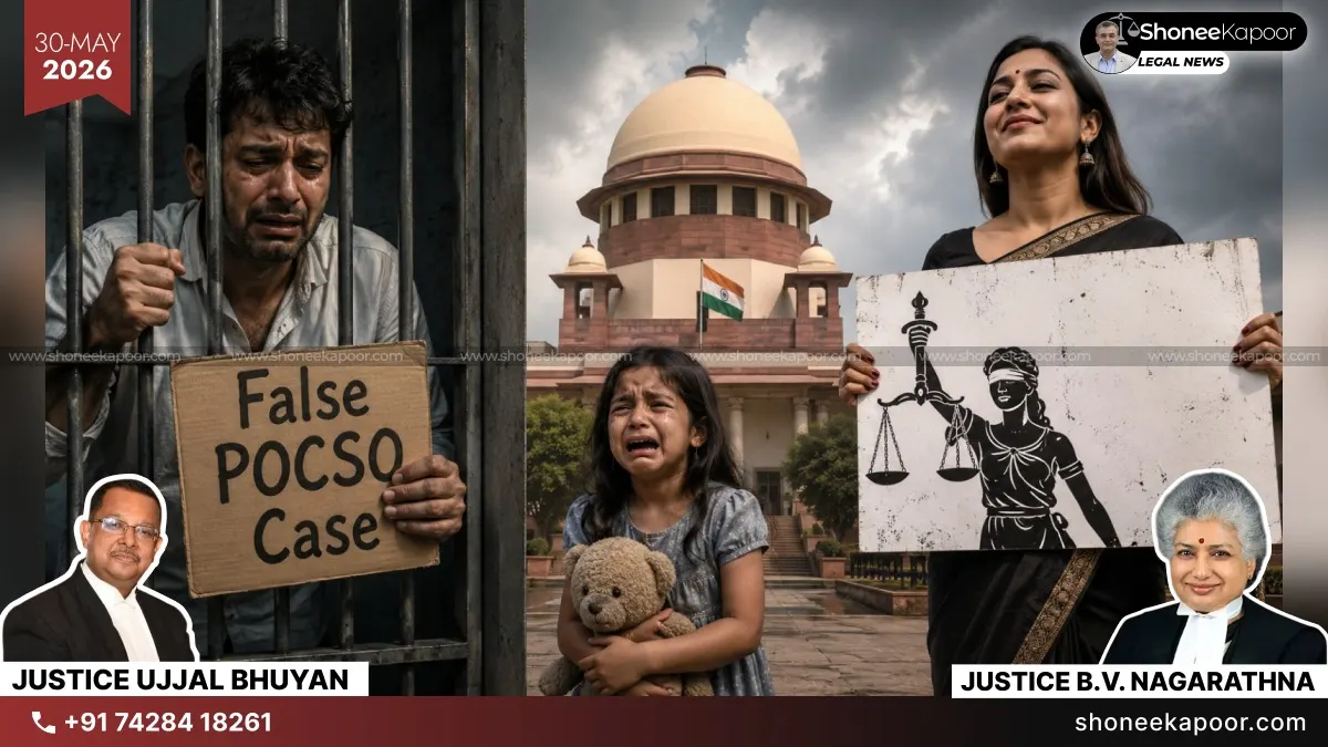 Wives Are Filing False POCSO Cases Against Husbands; This Is The Uglier Side Of Matrimonial Litigation: Supreme Court
