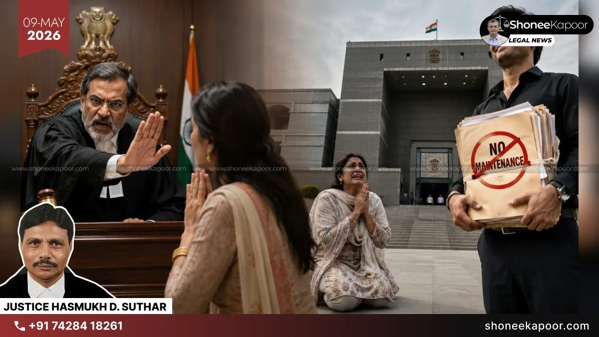 No Maintenance To The Wife Who Leaves Husband Without Valid Reason: Gujarat High Court