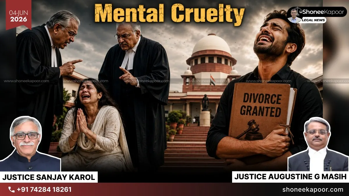 15 Years Of Separation By Wife Is Mental Cruelty, Dead Marriage Need Not Continue: Supreme Court Supports Husband & Grants Divorce