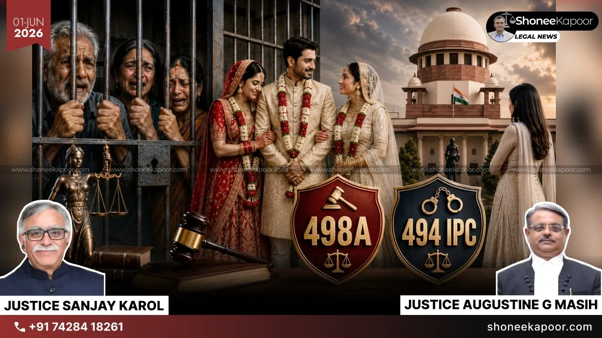 Can In-Laws Be Prosecuted For Husband’s Second Marriage U/S 498A & 494 IPC? Supreme Court Answers In Bigamy And Cruelty Proceedings