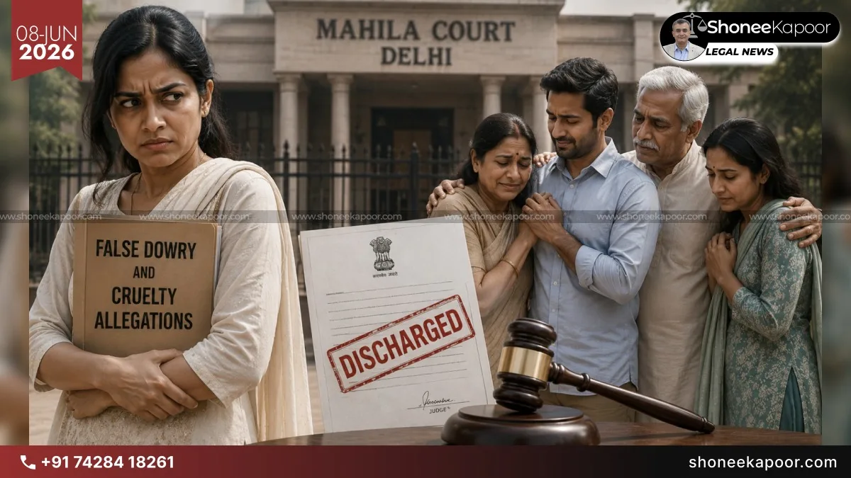 No Specific Cruelty, No Proof Of Dowry Demand, No Entrustment Of Property: Delhi Court Discharges Husband And Entire Family In 498A/406 Case