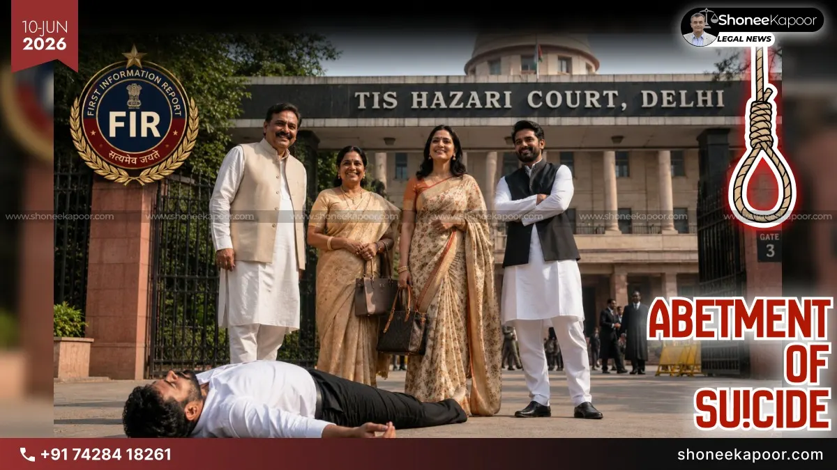 “False Allegations Drove Me to Death”: Delhi Court Orders FIR Against Wife and In-Laws for Abetment of Husband’s Suicide, After Final Video Surfaces