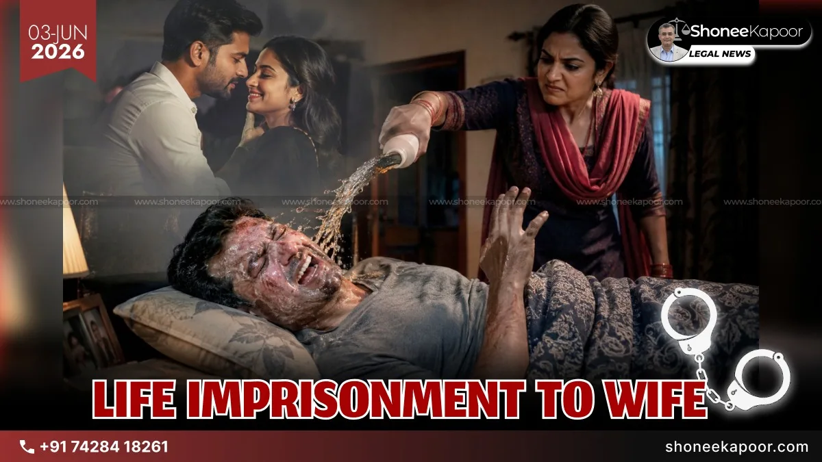 Acid Attack On Sleeping Husband Leaves Man Blind Forever: UP Court Awards Life Imprisonment To Wife Allegedly Involved In Extramarital Affair