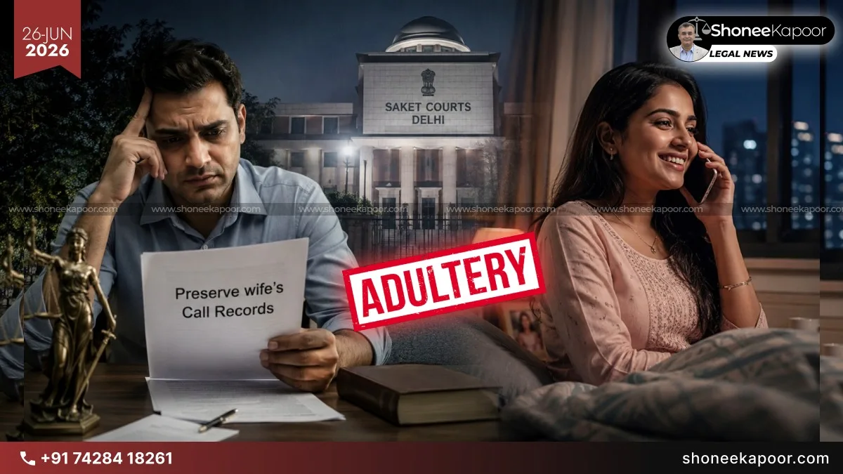 Wife’s Frequent Late-Night Calls Are Not Enough To Doubt Her Character And Seek CDRs: Delhi Court Rejects Husband’s Plea To Preserve Spouse’s Call Records