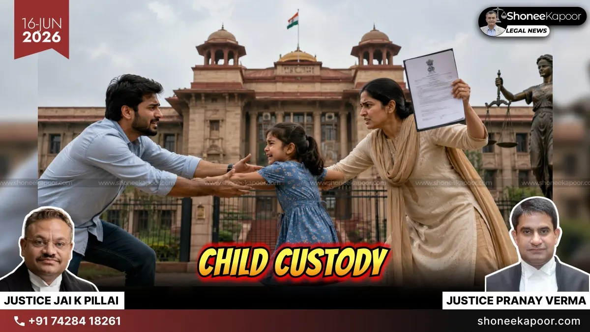 Father Cannot Continue Child’s Custody Without Legal Authority, Even If Child Went Willingly: MP High Court Directs Immediate Return Of Minor Daughter To Mother