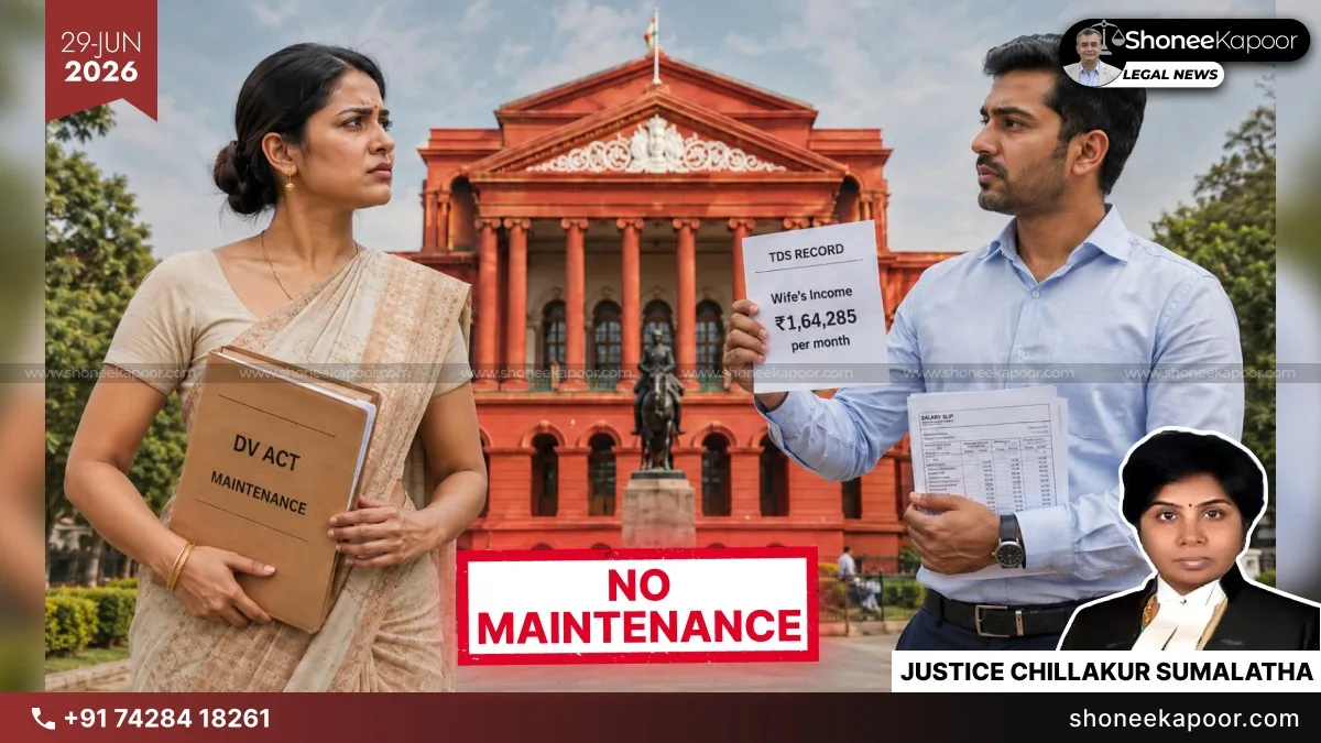 Wife Earning 1 Lakh & Husband 60K; Still He Pays 20K Maintenance Per Month: Karnataka High Court Sets Aside Maintenance Order In DV Case
