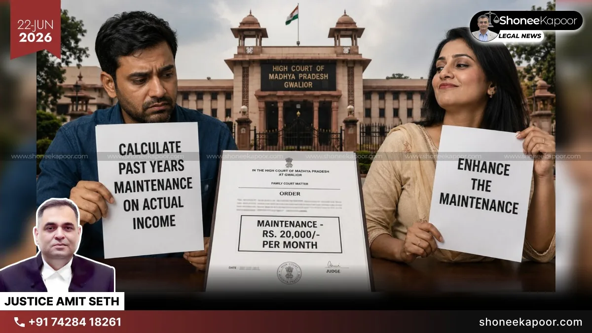 Section 125 CrPC | Retrospective Maintenance Cannot Be Fixed Blindly Without Checking Husband’s Year-Wise Income: MP High Court Rejects Wife’s Enhancement Plea