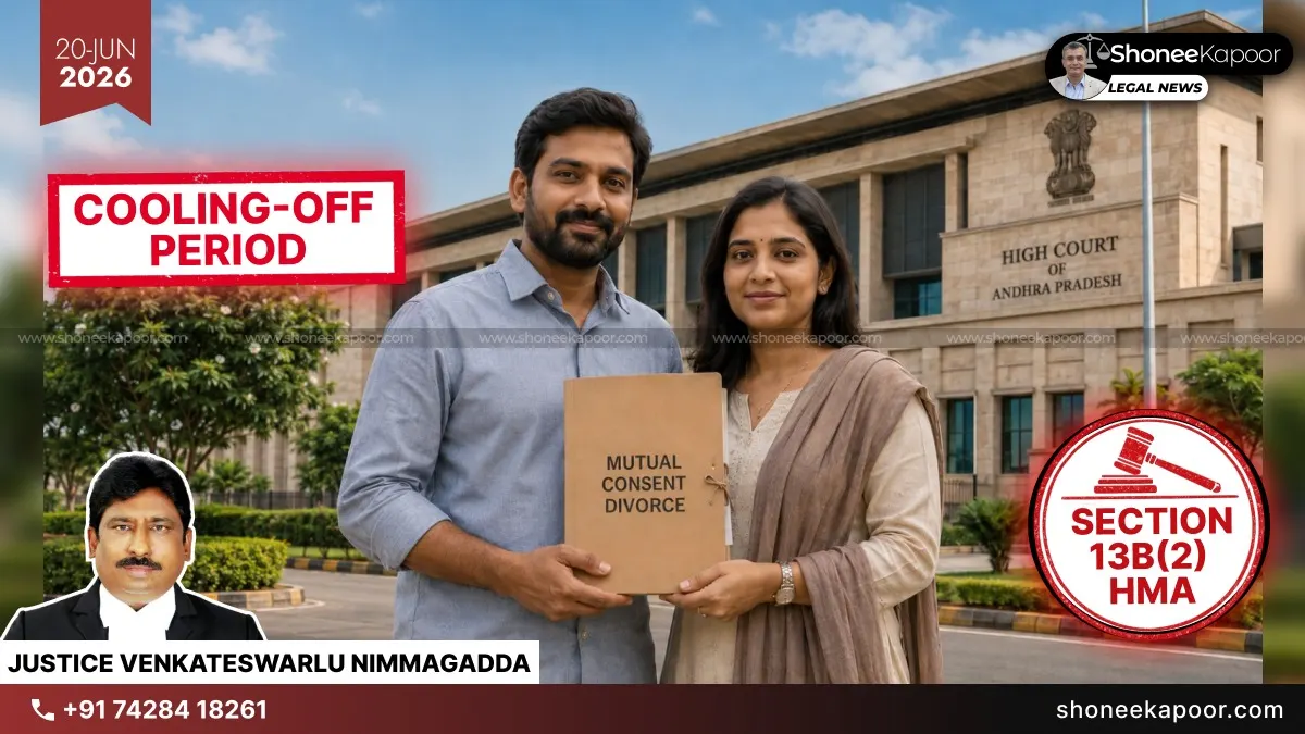 S.13B(2) HMA | Six-Month Cooling-Off Period Cannot Become Punishment When Couple Has Consciously Decided To Part Ways: Andhra Pradesh High Court