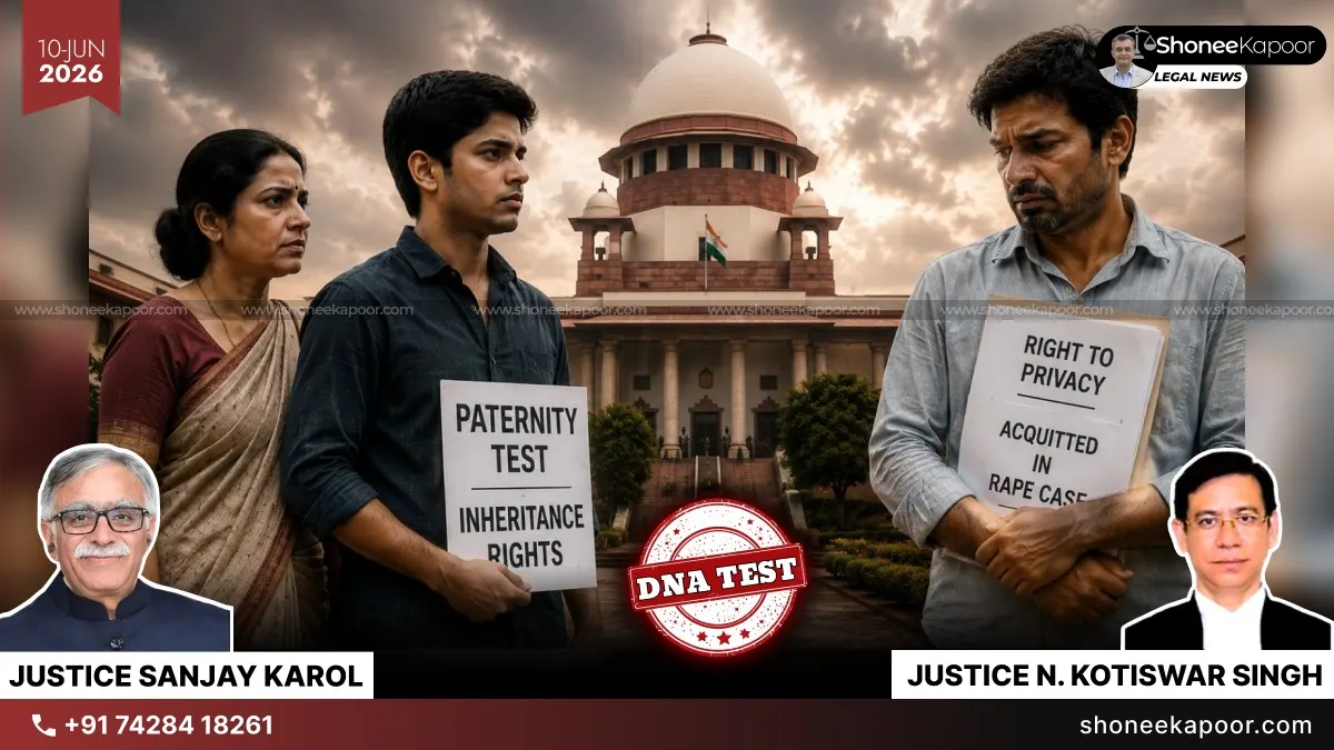 Acquittal In Rape Case Does Not End Paternity Claim: Supreme Court Upholds DNA Test In Inheritance Dispute