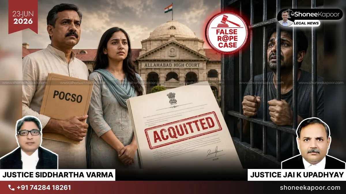 Man Jailed For 9 Years In Rape & POCSO Case: Allahabad High Court Sets Aside Life Sentence Over Improved Testimony Of 8-Year-Old Victim And Weak Medical Evidence