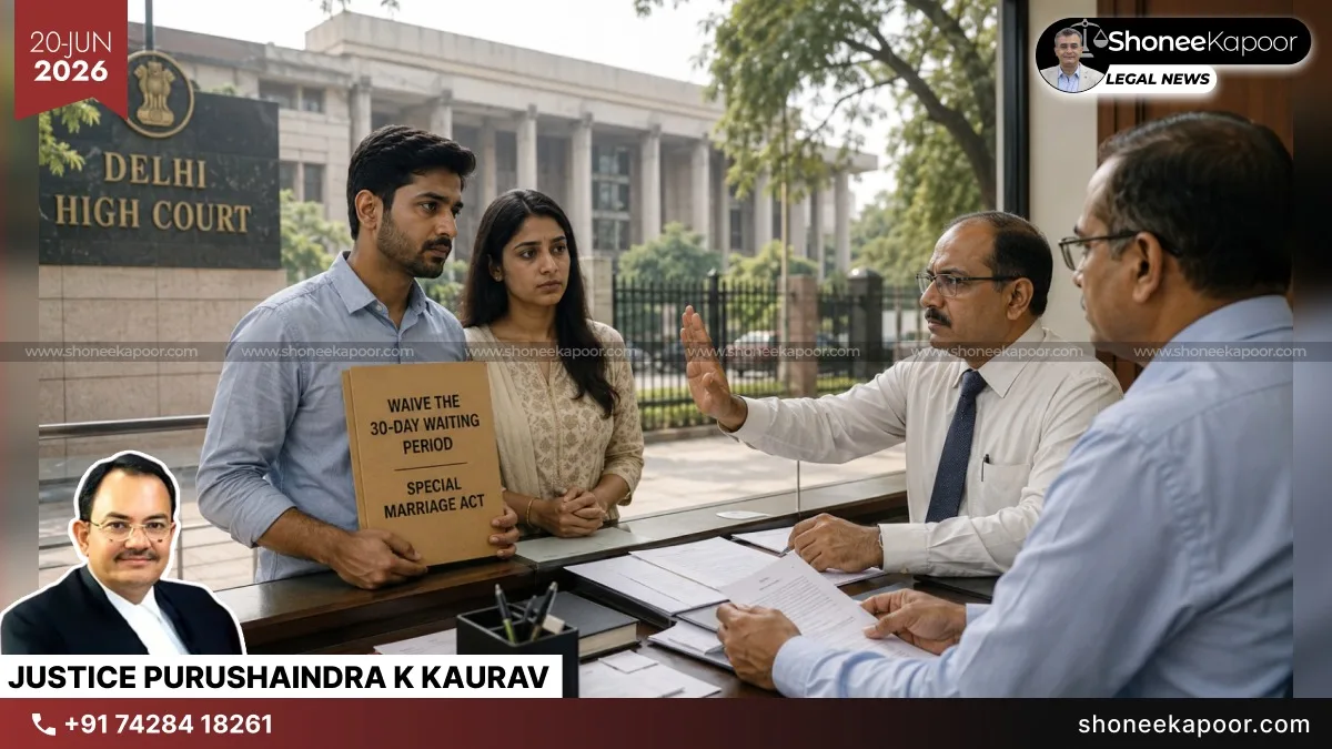 Personal Urgency Cannot Override Statutory Procedure Under Special Marriage Act: Delhi High Court Rejects Couple’s Request To Waive 30-Day Waiting Period