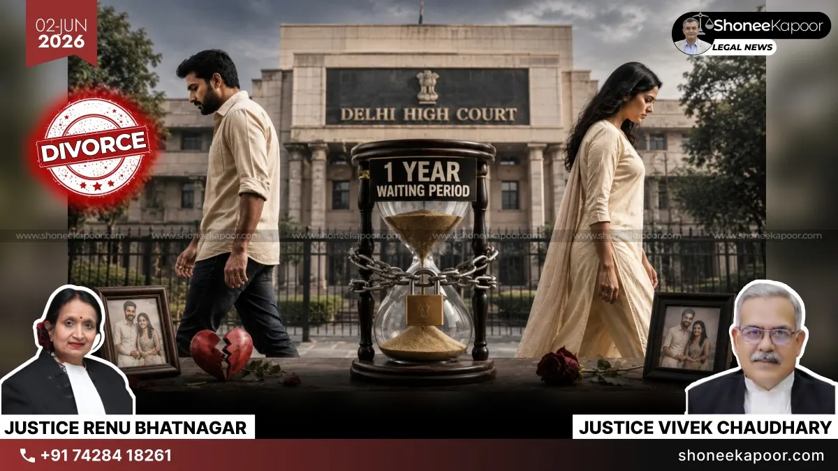 Special Marriage Act | Husband And Wife Never Cohabited, Marriage Existed Only On Paper: Delhi High Court Waives One-Year Divorce Waiting Period