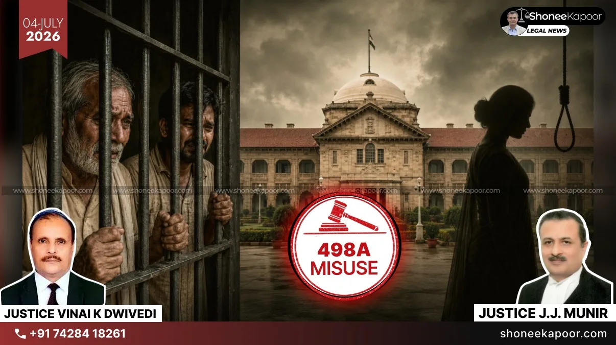 Father-In-Law Cannot Be Convicted On General Allegations In Dowry Death Case: Allahabad High Court Sets Aside Conviction Under Section 498A IPC