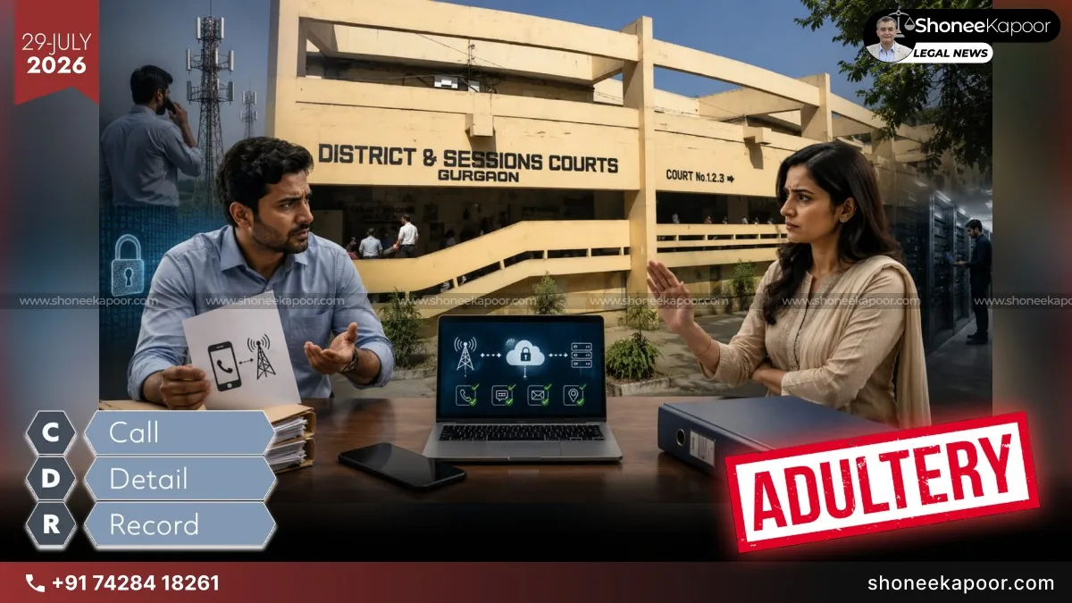 Adultery Case | Wife’s Call Detail Records (CDRs) And Tower Location Data Can Be Preserved As Evidence: Gurugram Court Steps In To Protect Husband’s Rights