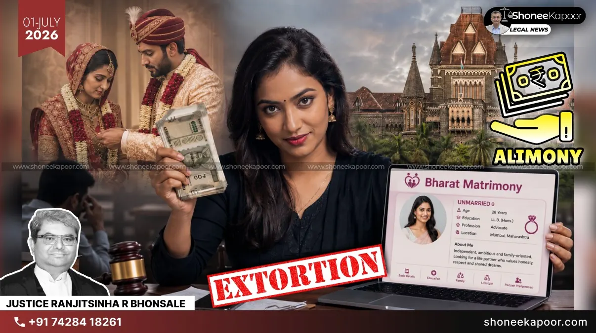 Woman Hiding 1st Marriage & Demanding Alimony From 2nd Husband Can Be Booked For Blackmail And Extortion: Bombay High Court