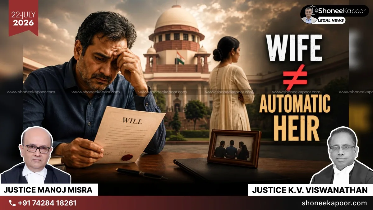 Can A Husband Exclude His Wife From A Will? Supreme Court Explains