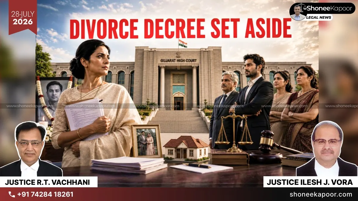 Can A Wife Challenge A Divorce Decree After Her Husband’s Death? Gujarat High Court Answers