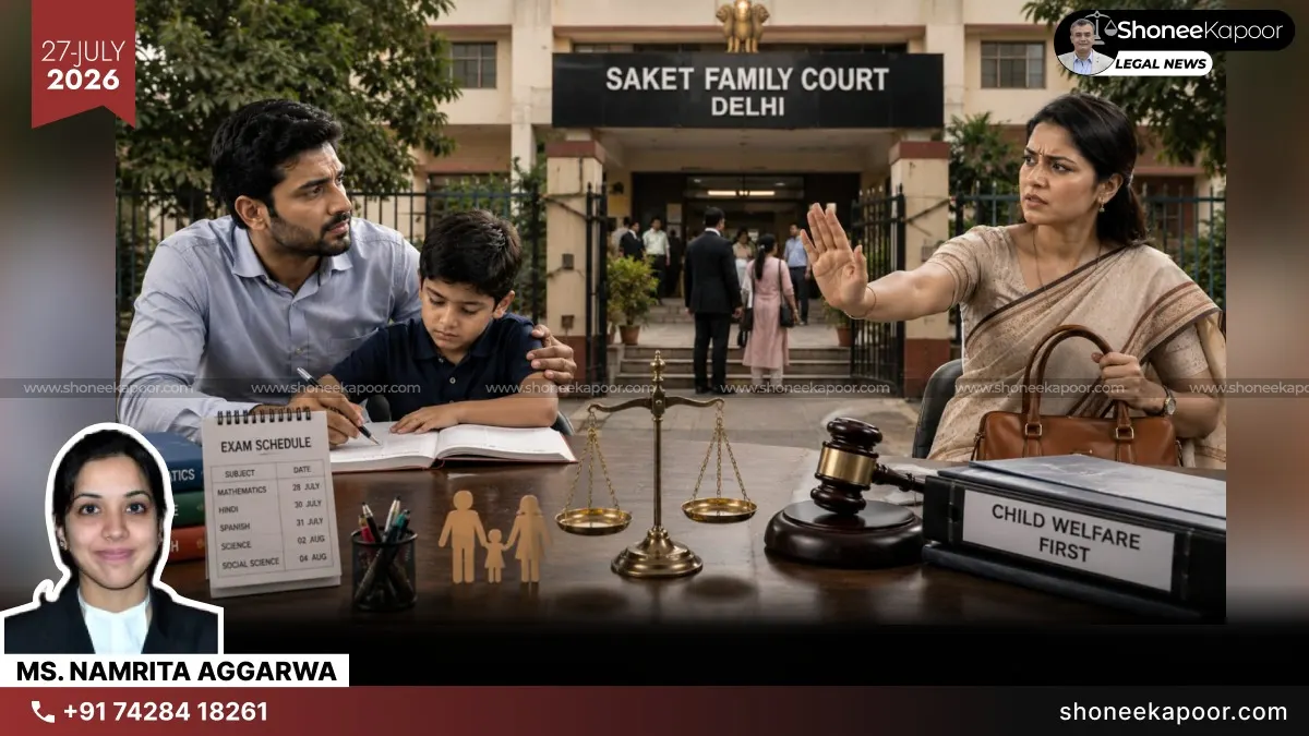 Custody Orders Must Prioritise The Child, Not The Mother’s Convenience: Saket Family Court Grants Father Interim Custody