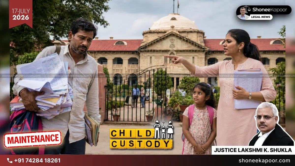 Father Cannot Be Made Solely Responsible For Child’s Maintenance When Working Mother Claimed Financial Capability For Custody: Allahabad High Court