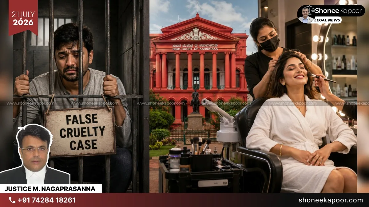 Cruelty FIR Against Husband Just For Restricting Beauty Parlour Visits? Karnataka High Court Slams Wife & Stays Case