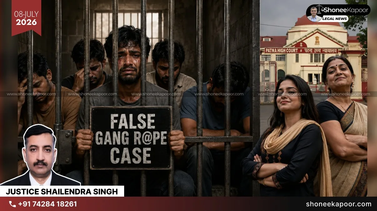 5 Men Wrongly Convicted In 34-Year-Old Gang Rape Case? Patna High Court Sets Aside Conviction, Says Allegation Appeared As An ‘Afterthought’ Months After FIR
