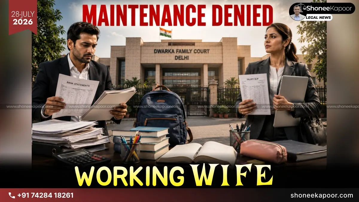 Working Wife Denied Interim Maintenance | “Concealing Qualification, Job And Salary Invites Adverse Inference”: Dwarka Family Court