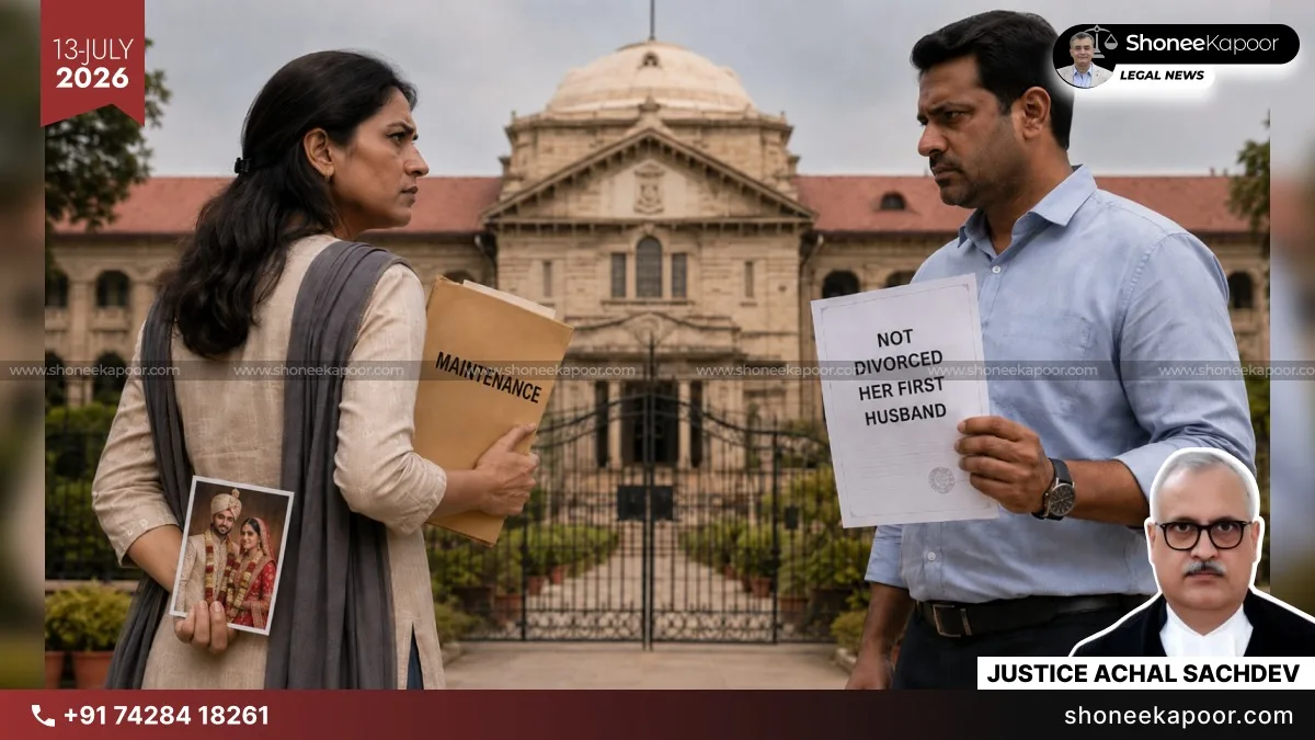 Woman Not Entitled to Maintenance as Legally Wedded Wife When First Marriage Still Subsisted: Allahabad High Court