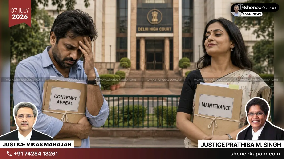 Husband, Even When Negotiating Settlement With Wife, Can’t Disobey Family Court’s Order To Pay Maintenance: Delhi High Court