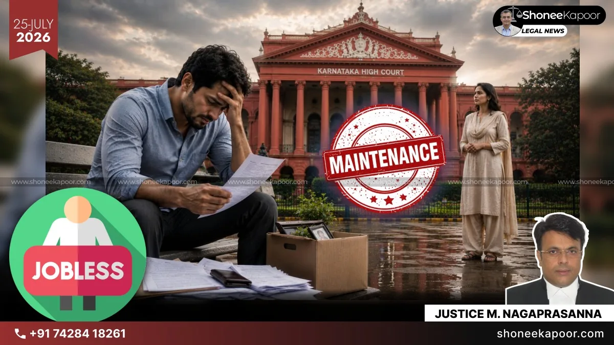 Lost His Job, Still Ordered To Pay Maintenance? Karnataka High Court Says ‘Unemployment Is No Excuse For Husbands’