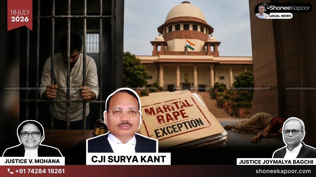 Can Marital Rape Exception Protect Husbands In Cases Of Injury Or Wife’s Death? Supreme Court To Examine