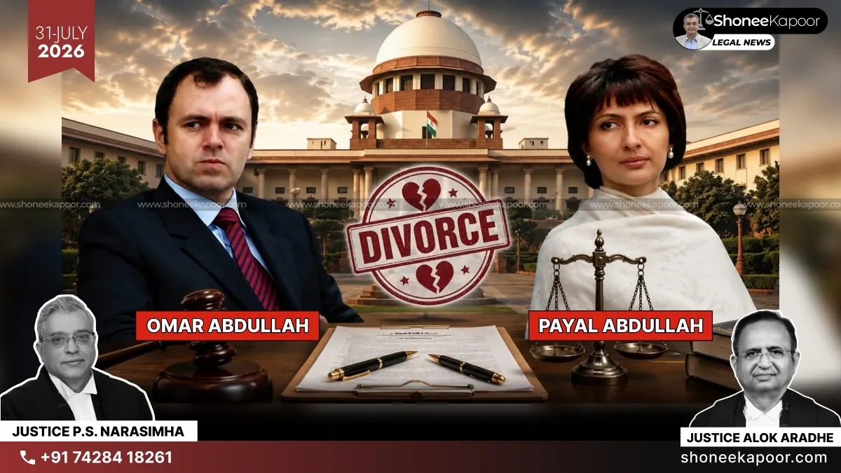 Supreme Court Grants Omar Abdullah Divorce After 17-Year Of Separation And Settlement With Payal Abdullah