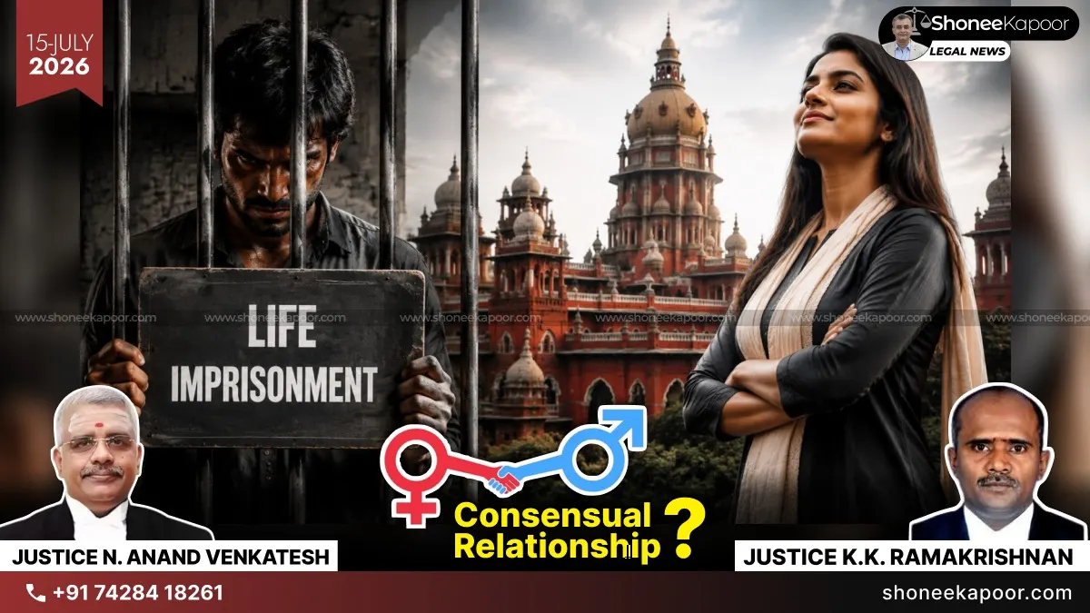 Consensual Love Or Rape? Man Sentenced To Life Imprisonment: Madras HC Says A Relationship Cannot Become A Defence When Consent Is Challenged