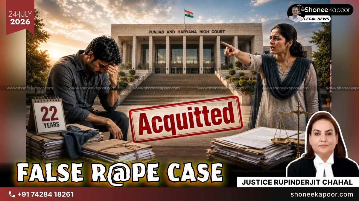 Misuse Of Rape Laws | Serious Gaps In Prosecution Evidence & Absence Of Injuries Despite Claim Of Violent Struggle: P&H High Court Acquits Man Convicted 22 Years Ago