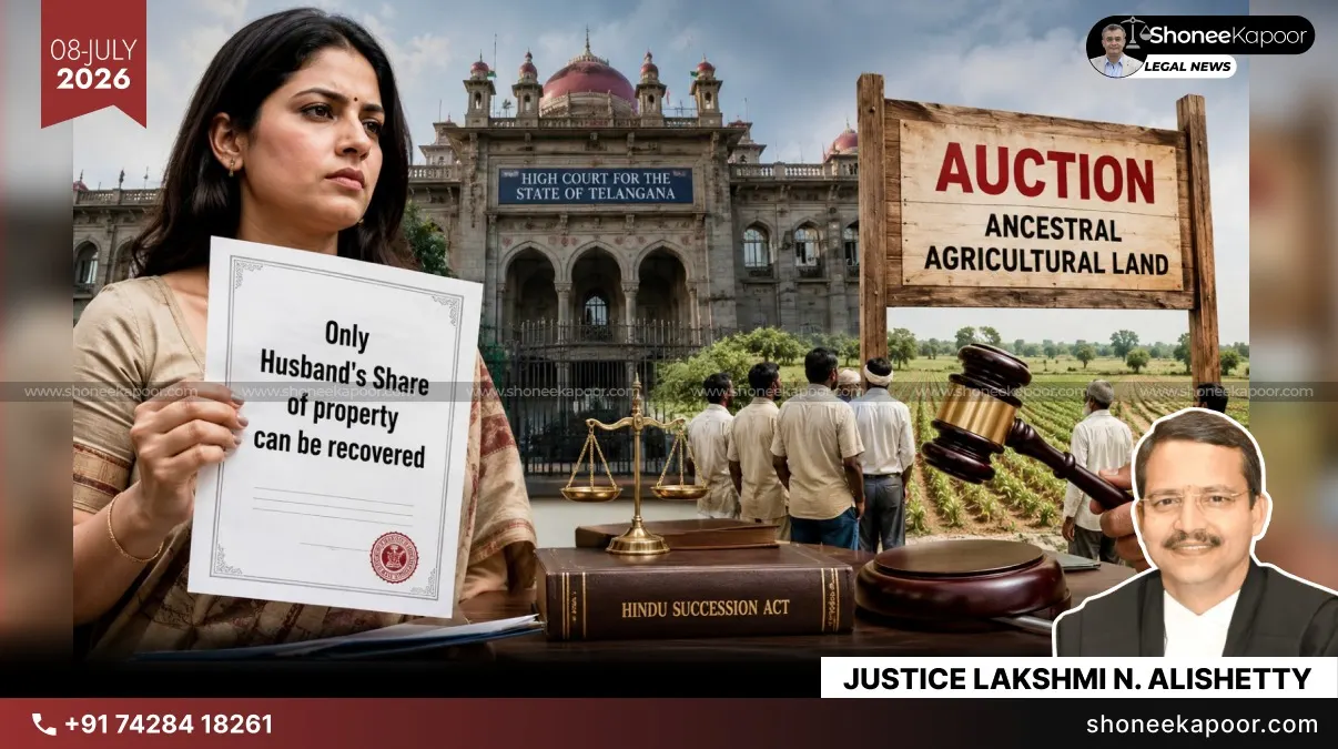 Recovery Of Deceased Man’s Debt From Ancestral Property | Can A Wife Or Son Be Forced To Repay Her Husband’s Debts? Telangana High Court Clarifies