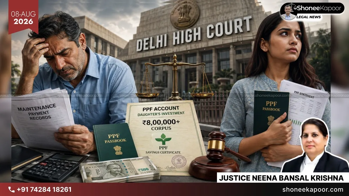 Father Paid Maintenance, Still Had To Return Daughter’s PPF: Delhi HC Calls Maintenance An “Independent Legal Responsibility”