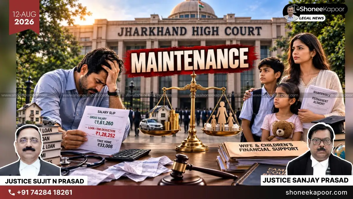 Can Husband’s Loan EMIs Reduce His Liability To Maintain Wife? Jharkhand HC Says Maintenance Duty Is Paramount
